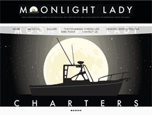 Tablet Screenshot of moonlightladyfishing.com
